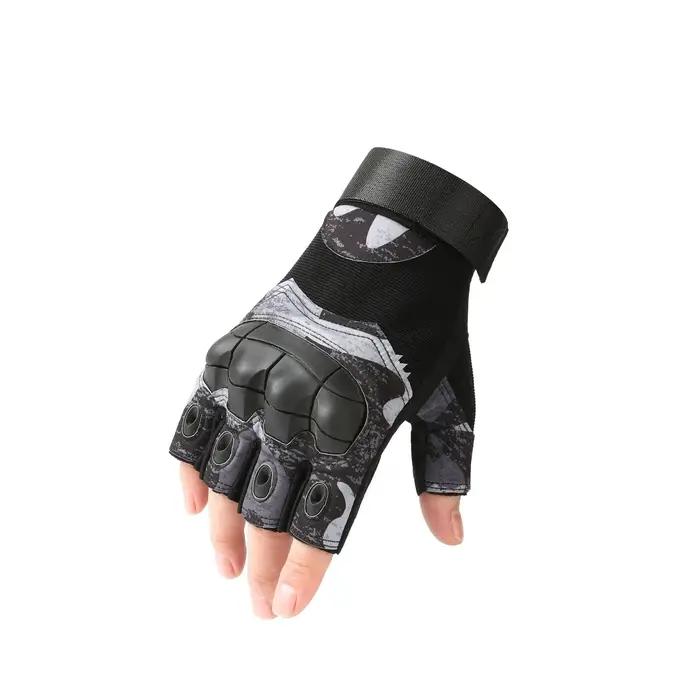 Yakeda Tactical Glove Half Finger Outdoor Sport Training Protected Hunting Hikin