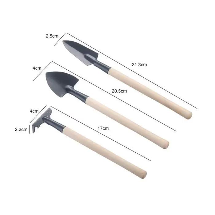 Ensemble d'outils de jardinage multifonctionnels pour plantes domestiques et jardins familiaux avec pelle multifonctionnelle et herse pour arrosage efficace et entretien facile