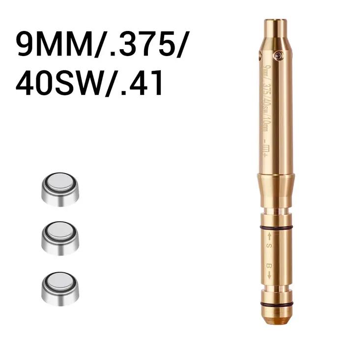 Laser alésage Sighter.22LR.177.223Rem 9mm/.38spl 300WIN.30-06 8X57JS baril pour pistolet fusil Airsoft cartouche collimateur