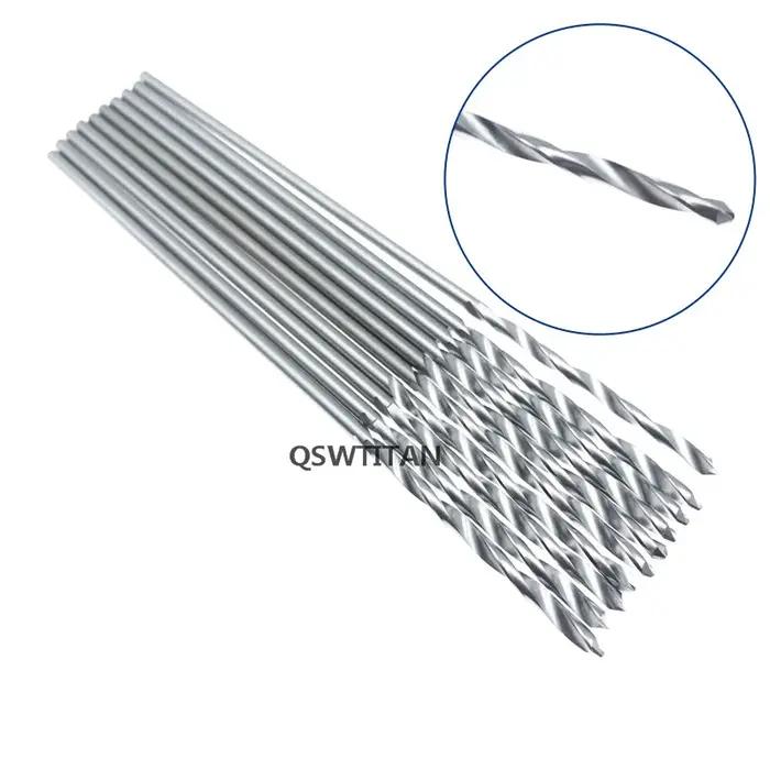 10 pièces 150mm forets en acier inoxydable forets à os Instrument orthopédique vétérinaire
