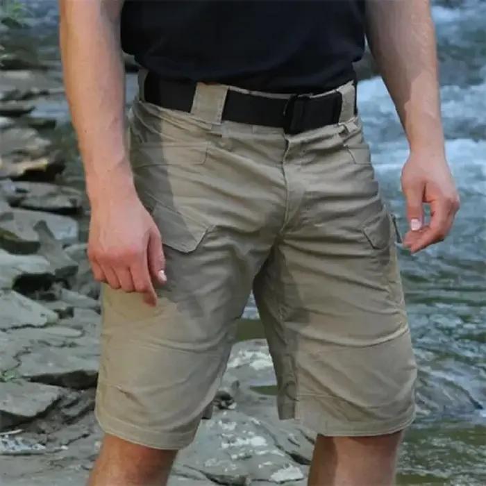 Short cargo militaire extérieur pour homme, short d'été urbain imperméable, pantalon de camp de trek