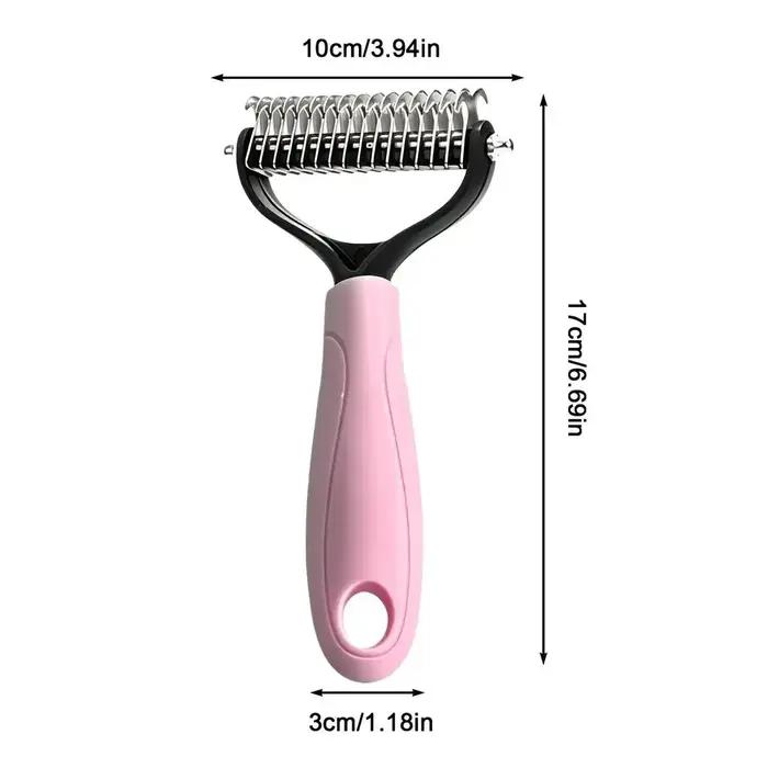 Brosse anti-poils pour chien, peigne pour chat, brosse de toilettage et d'entretien pour poils longs