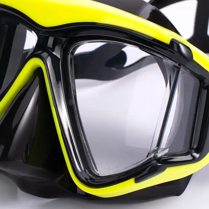 Masque de plongée pour myopie optique, tuba, lunettes de natation, équipement pour myopie, vue panor