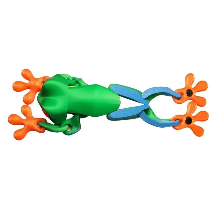 Simulation d'arbre de grenouille d'impression 3D