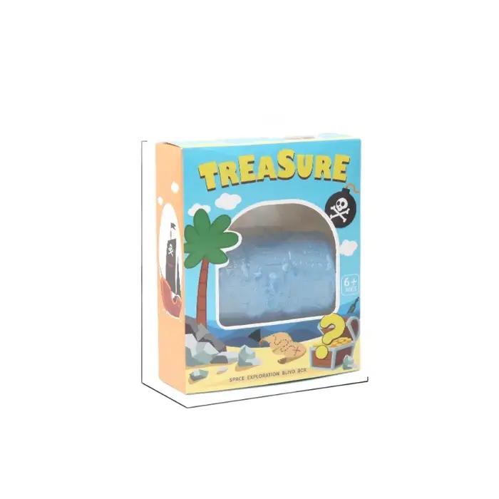 Boîte aveugle de chasse au trésor pour enfants archéologique avec pierre précieuse d'excavation interactive éducative et unique pour occasions spéciales