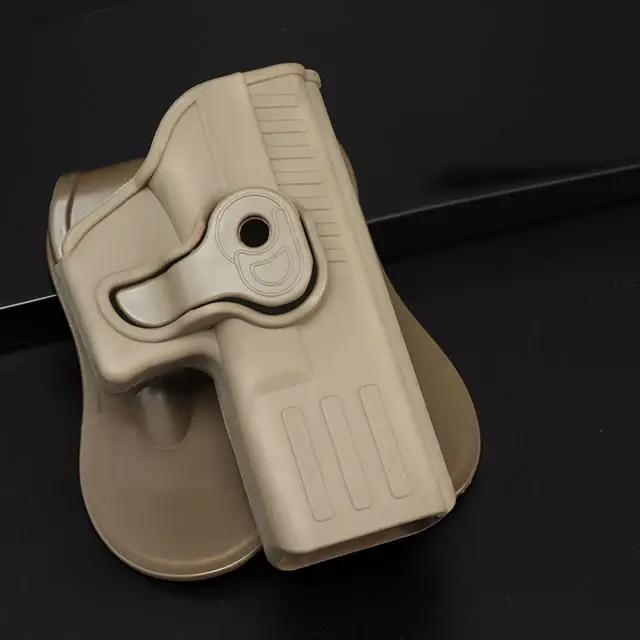 Étui tactique pour pistolet droit/gauche pour G17 19 9MM Chasse Verrouillage rapide Ceinture