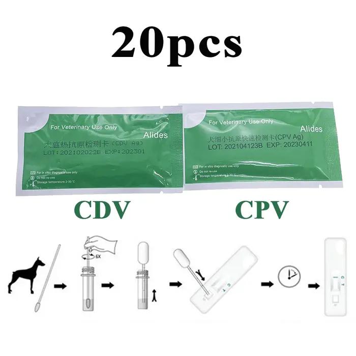 Kit de Test rapide CDV CPV canin pour chien