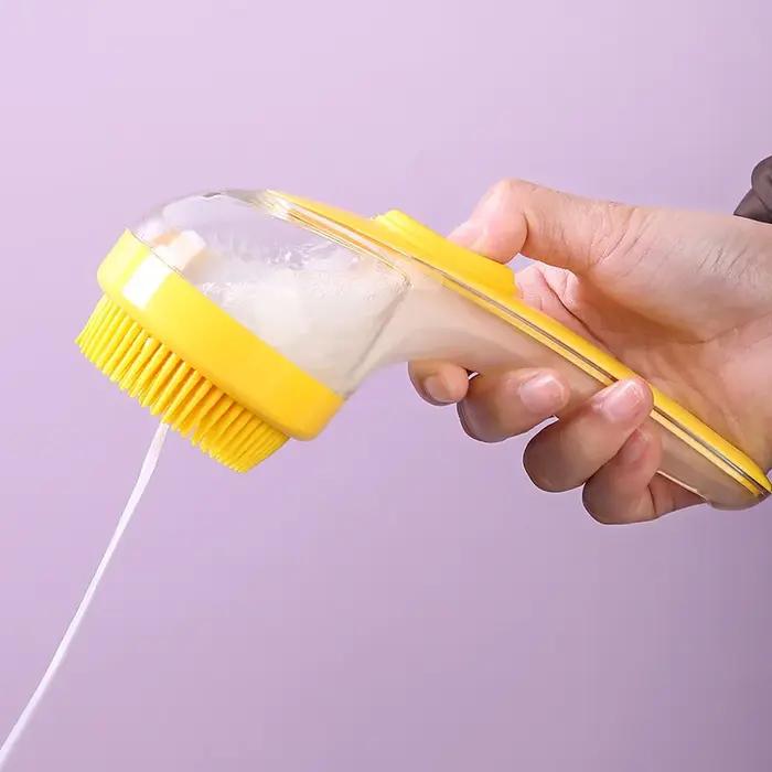 Brosse de bain pour petits chiens et chats : Outil spécialisé pour le lavage