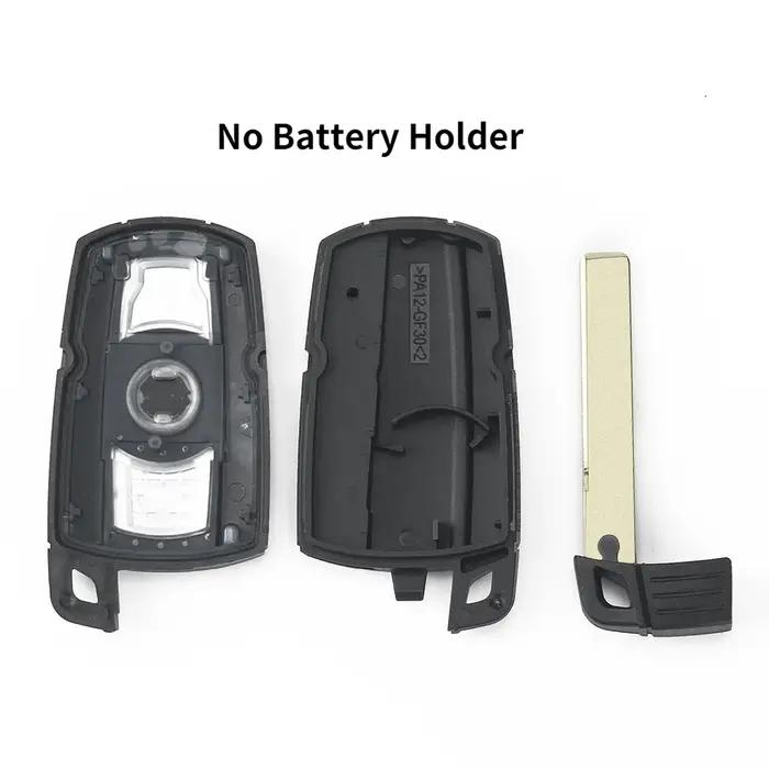 KEYYOU pour BMW 1 3 5 6 série E90 E91 E92 E60 E70 E71 E72 E82 E87 E88 E89 Fob 3BNT coque de clé à di