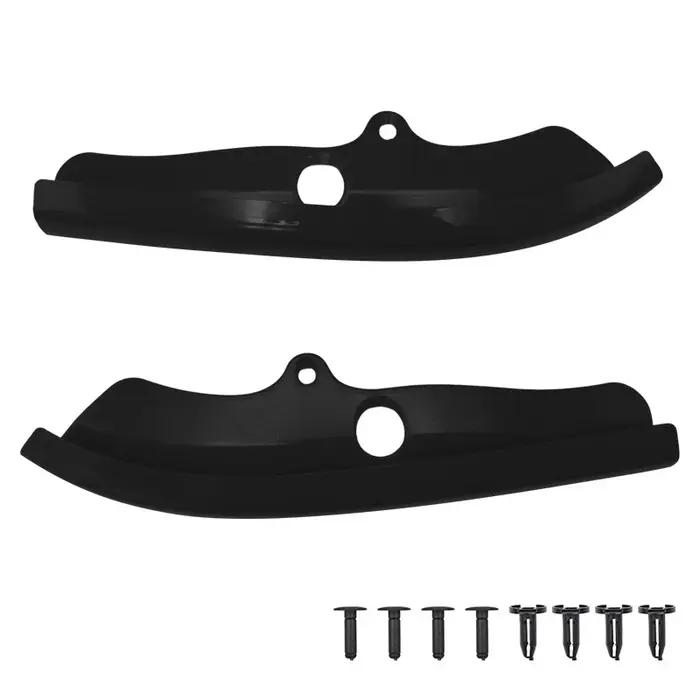 Protecteur de séparateur de pare-chocs avant, 2 pièces, couvercle de protection de diffuseur de becq