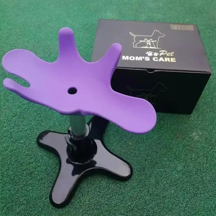 Table de toilettage pour animaux de compagnie en métal réglable pour chiens universelle et antiparasitaire pour le toilettage et le brossage à domicile occasions spéciales