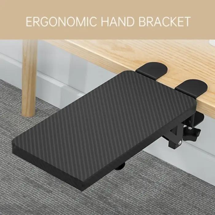 Repose-bras d'ordinateur pliable, ergonomique et robuste, Support de bras d'ordinateur étendu et pratique, Support de main pour ordinateur, bureau d'ordinateur
