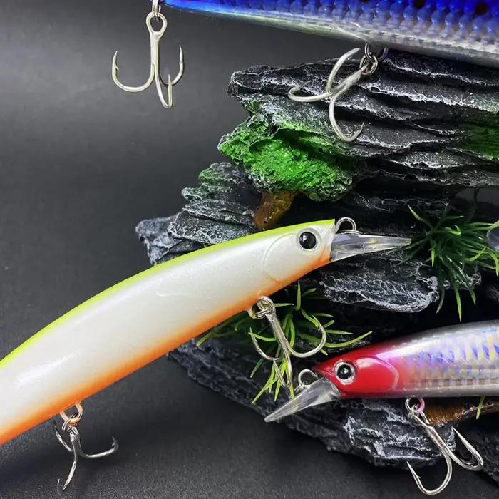 26g 130mm flottant méné leurres de pêche longue fonte Wobblers appâts durs artificiels à la traîne bar d'eau salée