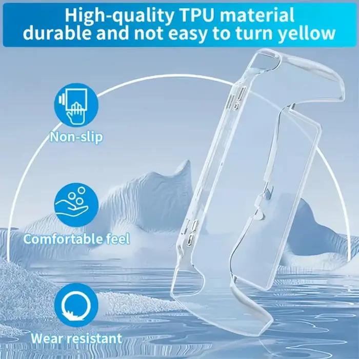 Housse de protection transparente en TPU, adaptée au portail PS – coque de protection absorbant les chocs et résistante aux rayures