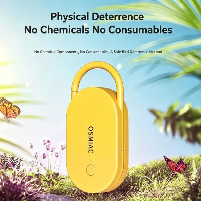 Répulsif Portable Ultrasonique Contre les Nuisibles pour Chiens et Chats – Anti-Puces