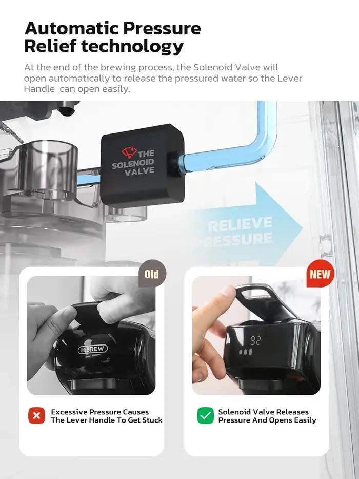 HiBREW – Machine à café à capsules 6 en 1, expresso Multiple chaud/froid, Cappuccino, Dolce Gusto, p