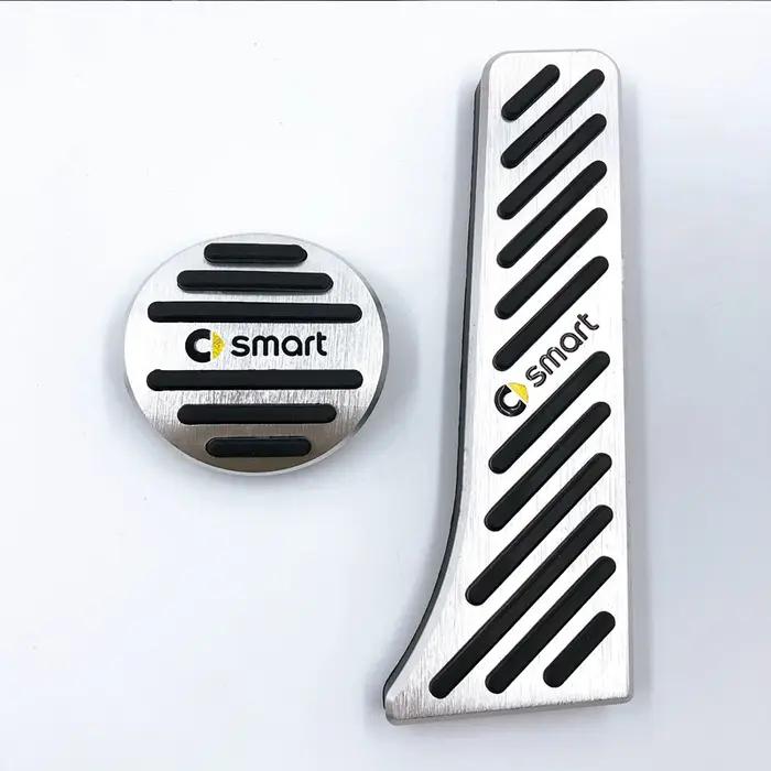 Accessoire de voiture accélérateur frein à gaz repose-pieds pédale pour Smart Fortwo Elf 2009-2013 2