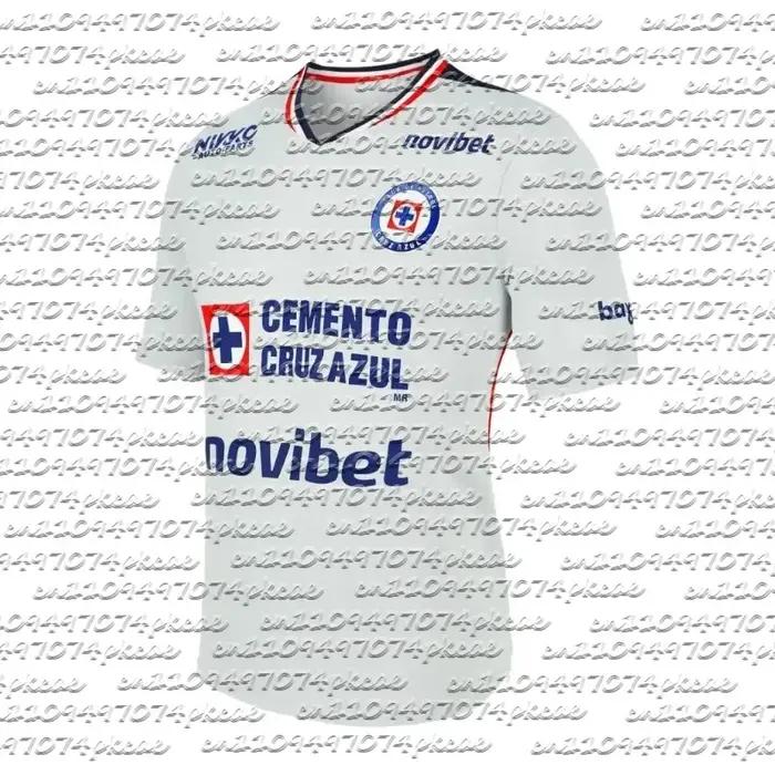 Nouvelle Arrivée 2026 Maillot Extérieur Cruz Azul T-shirt Homme Femme Jeune Adulte Respirant Séchage
