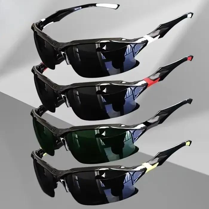 Lunettes de sport polarisees coupe-vent pour baseball course a pied pêche golf et conduite occasionnels sportifs hommes femmes