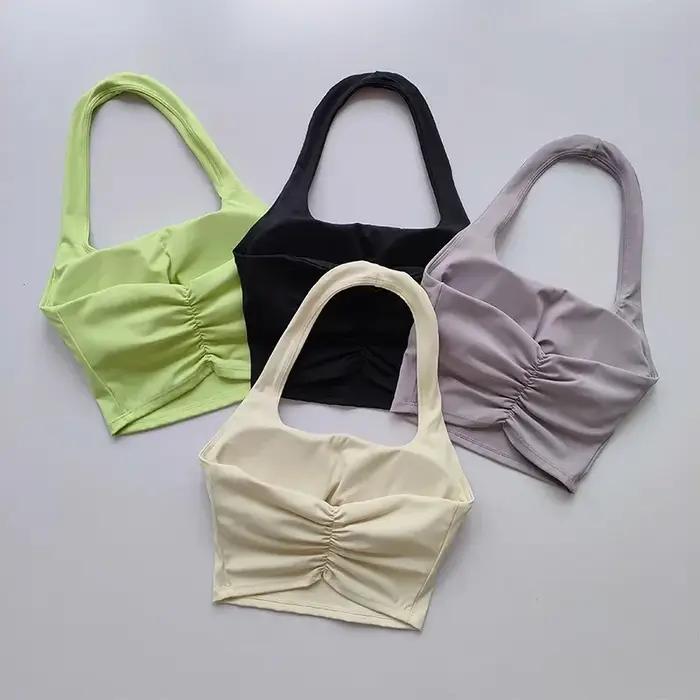 Soutien-gorge de Fitness hauts d'entraînement gymnastique Fitness Sport soutiens-gorge Sexy athlétiq