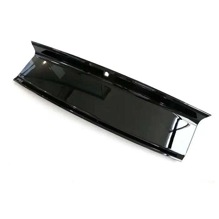 Garniture de panneau de pont de couvercle de coffre pour Ford Mustang 2015 2016 2018-2023 aspect Fiber de carbone/couver