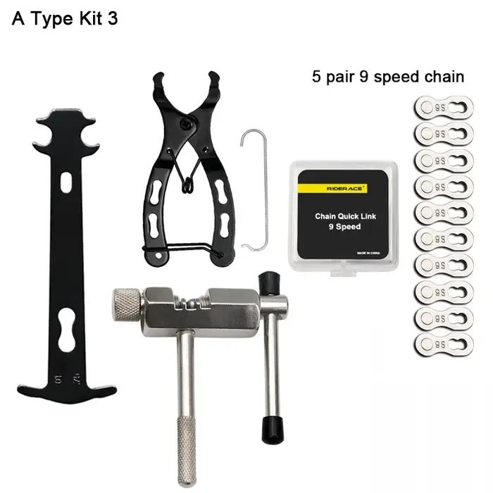 Ensemble d'outils de réparation de vélo