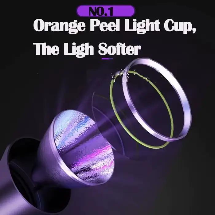 Lampe de poche UV puissante 365nm, Type C, Rechargeable, étanche, lumière violette 26650, pour détec