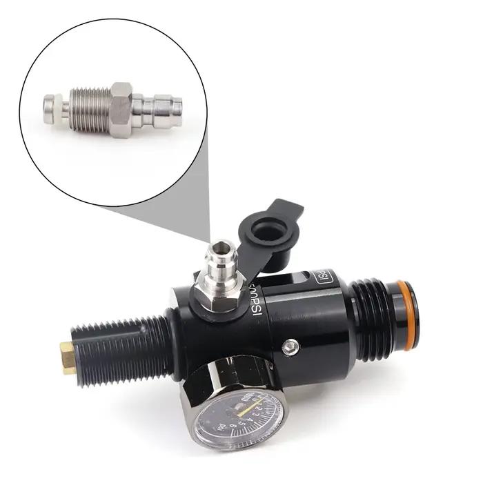 Kit de mamelon de remplissage unidirectionnel pour régulateur de réservoir d'air HPA/N2, Valve de re
