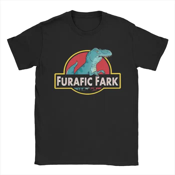 Hommes Furafic Fark 2 T-shirt Meme coton vêtements Unique à manches courtes col rond T personnalité rue mode