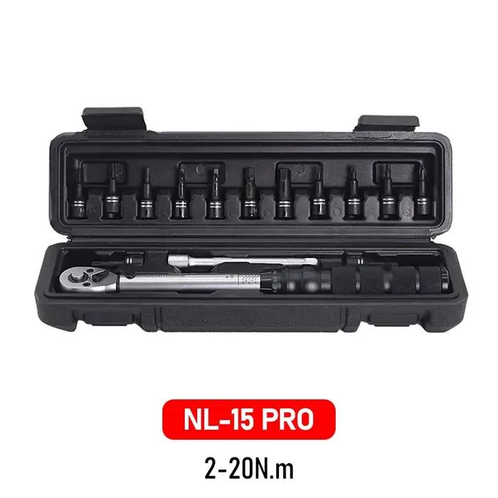 Professionnel NL-15 PRO Vélo Clé Dynamométrique 2-20N · m Clé Allen Outil Socket Set Kit