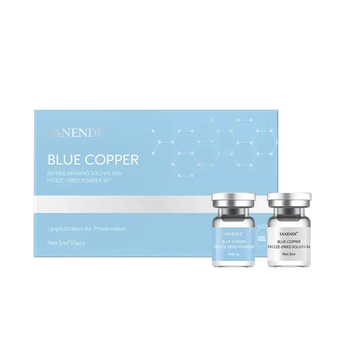 Poudre lyophilisée au peptide de cuivre bleu – Anti-âge et réparation de la peau – Pureté 99%, pour