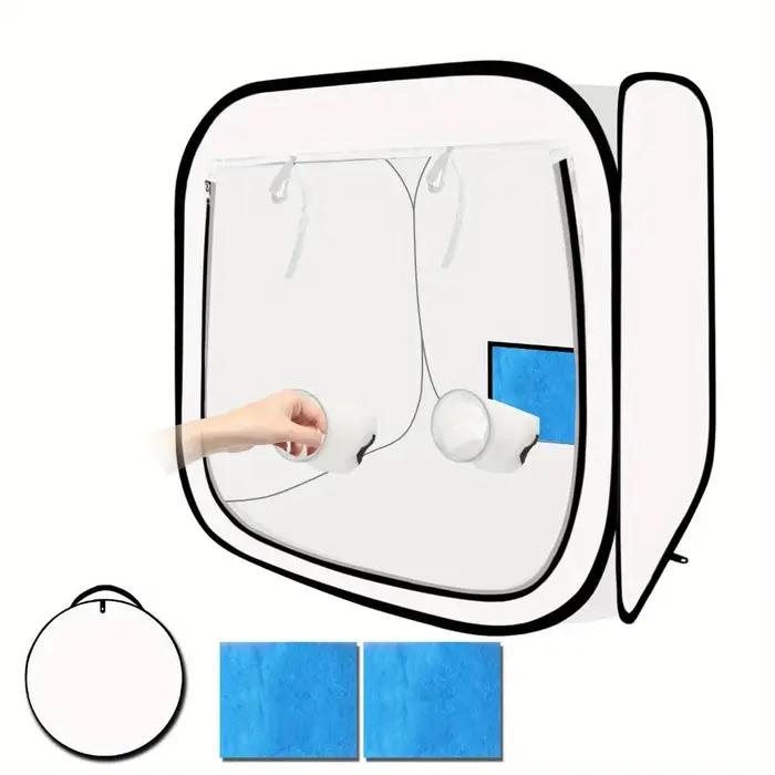 Cabine de peinture Portable avec plancher intégré
