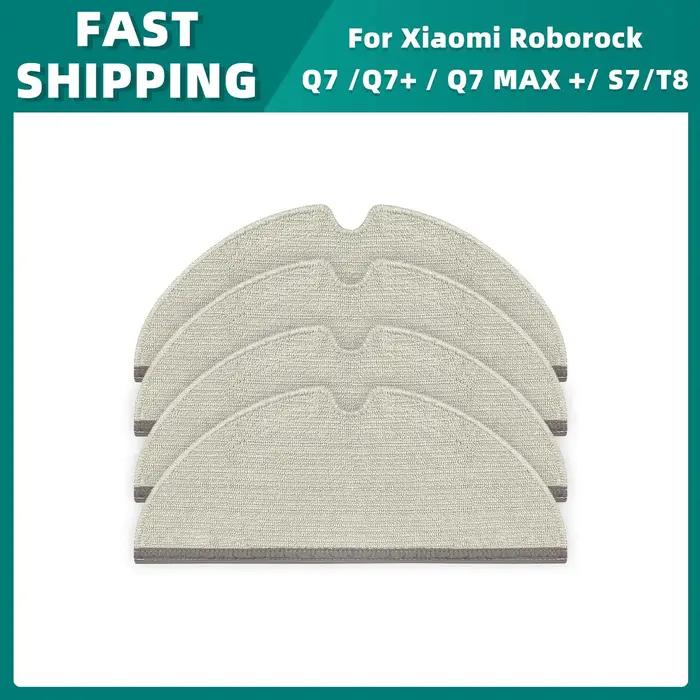 Convient pour Roborock Q7 MAX + / Q7 + / Q7 / T8 brosse latérale principale filtre Hepa tissus de vadrouille sac à pouss