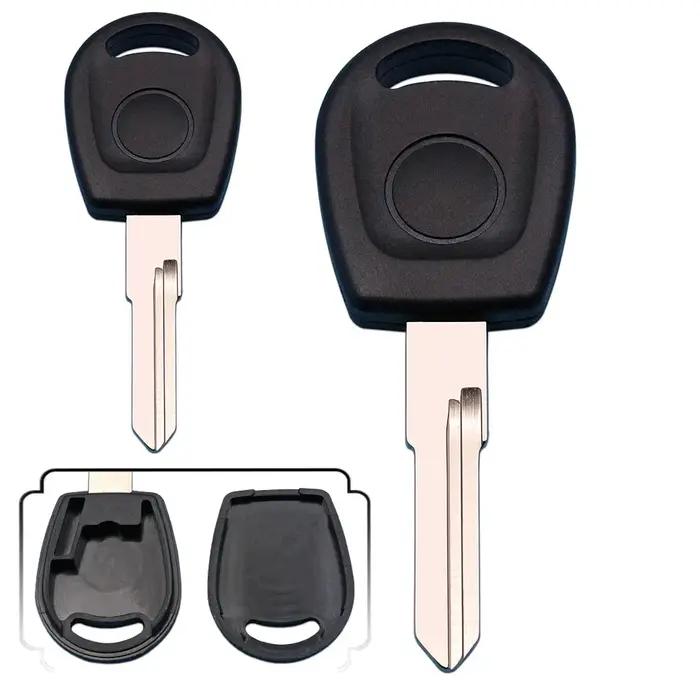 Clé de rechange HU49 porte-clés avec lame de clé pour voiture occasions spéciales pour Volkswagen Skoda