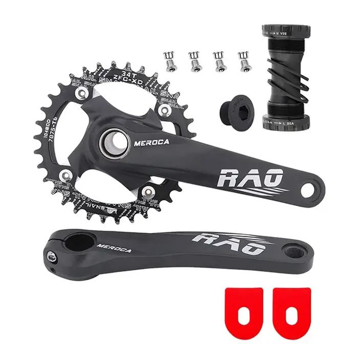 Vélo de montagne manivelle 170mm avec boîtier de pédalier 104BCD 34T 36T 38T