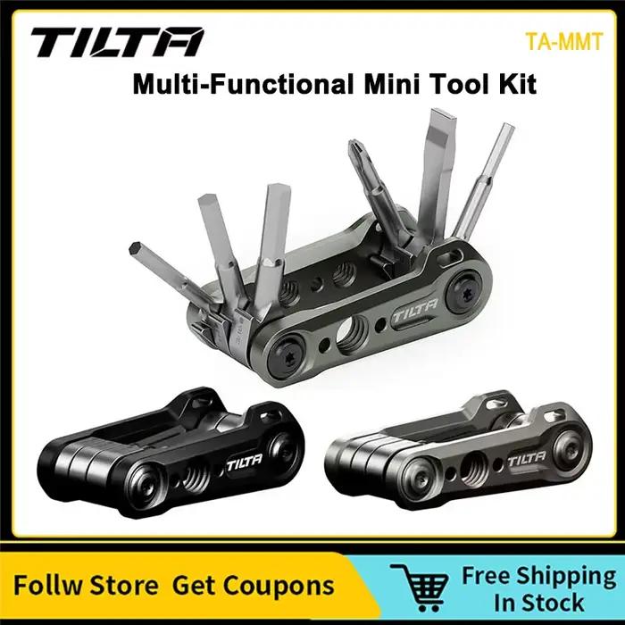 Mini Kit d'Outils Multifonctionnel TILTA TA-MMT avec Six Clés Allen et Têtes de Tournevis pour Assemblage et Démontage Durables et Polyvalents Occasions Spéciales
