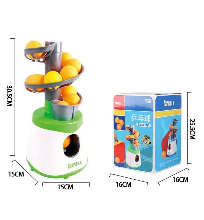Pichet de balle de Tennis de Table Portable amélioré, Version double alimentation, Robot de balle de