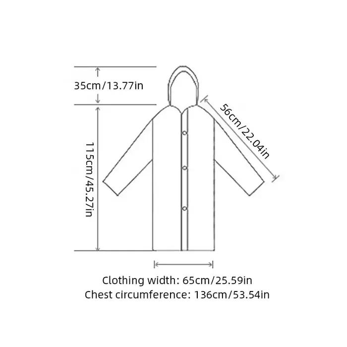 Imperméable adulte Non jetable épaissi voyage en plein air escalade