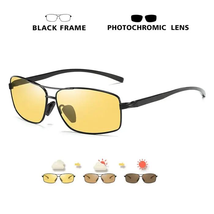 LIvissed MO-Lunettes de soleil polarisées photochromiques pour homme et femme