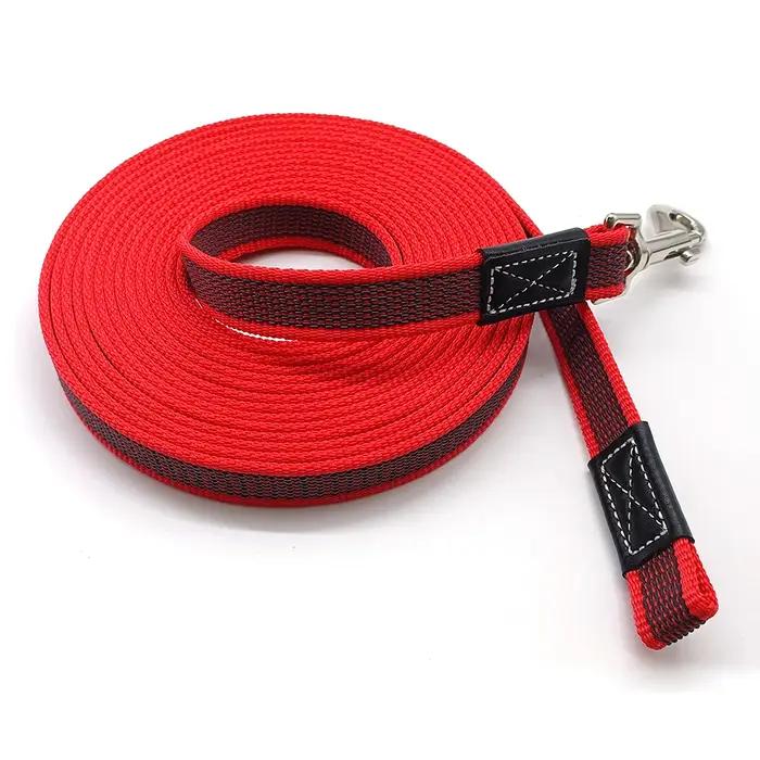 Laisse longue pour chien 10M 5M sans poignée corde pour animaux de compagnie 3M 2M 1M antidérapante facile et pratique la lumière laisses d'entraînement sangle pour chiot 10 mètres