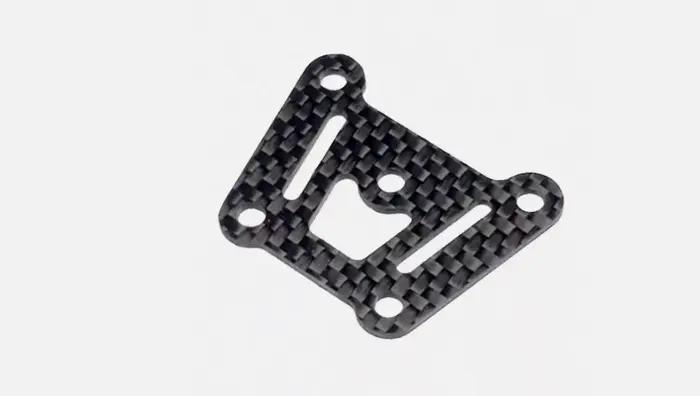 Pièces d'option de voiture modèle R/C, châssis/pièces en carbone personnalisées pour châssis de grou