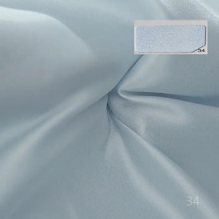 Tissu Mikado bleu paon, couture pour robe de mariée et robe de soirée, tissu redressant en Satin dia