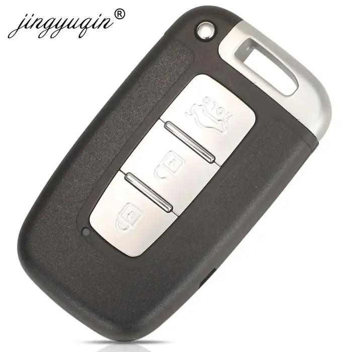 Jingyuqin – clé télécommande intelligente, 433Mhz, pour HYUNDAI I30 I45 Ix35 Genesis Equus Veloster