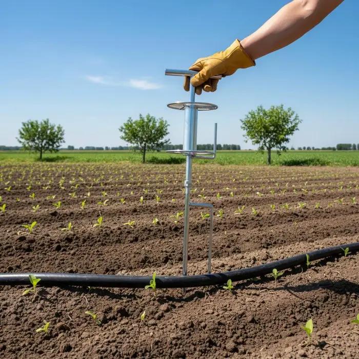 Support d'angle pour tuyau d'arrosage avec rouleau anti-torsions et nœuds