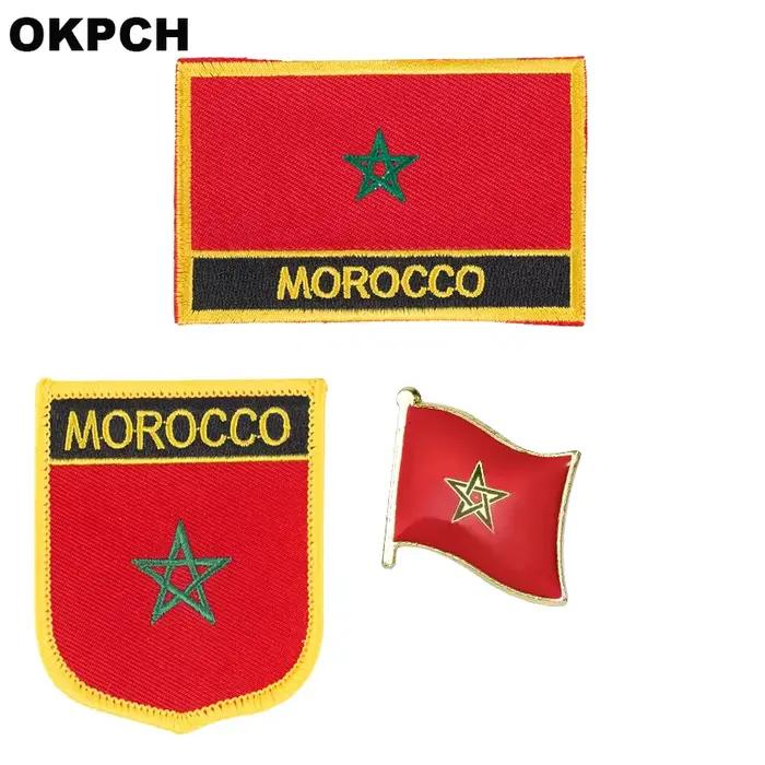 Drapeau National d'Irlande brodé à repasser sur patchs pour vêtements