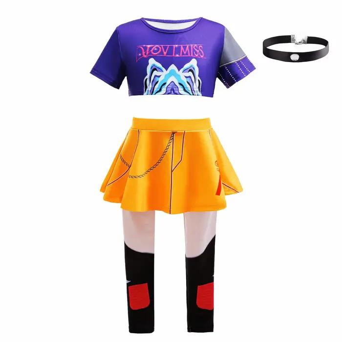Costume de fille 3PS, tendance coréenne