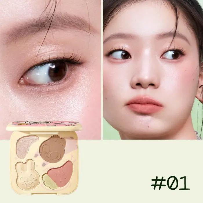 Palette de maquillage multi-couleurs Little ONDINE