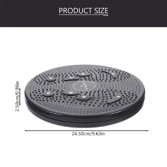 Disque de torsion magnétique pour la taille, planche d'équilibre fitness, appareil d'exercice de mas