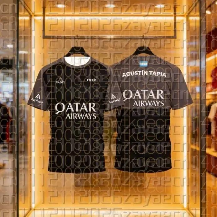T-shirt de padel 2026 hauts d'entraînement sportifs pour homme vêtements décontractés à manches courtes streetwear pour hommes et t-shirts pour la famille et les enfants