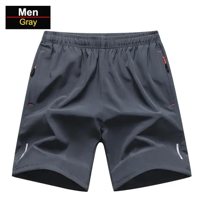 CHRLCK short de course réfléchissant pour hommes pantalon d'été à séchage rapide